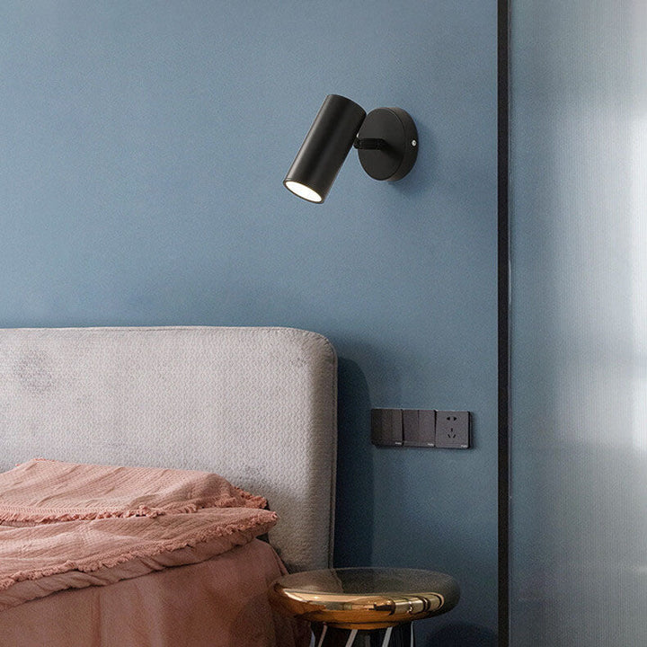 Modern Cylindrical Reading Wall Light