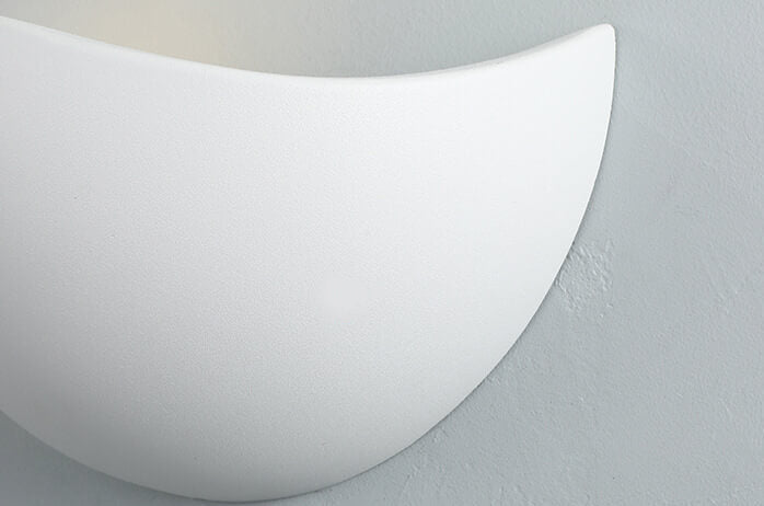Minimalist Round Aluminum LED Wall Sconce