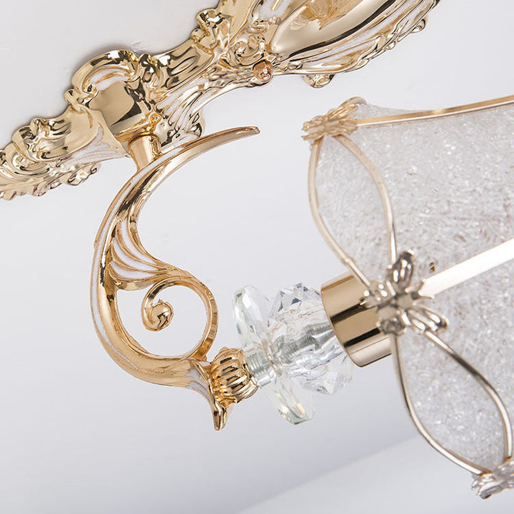 Traditional Cylinder Resin Wall Sconce