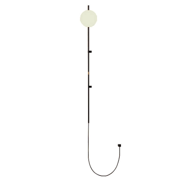 Long Minimalist Glass Wall Sconce