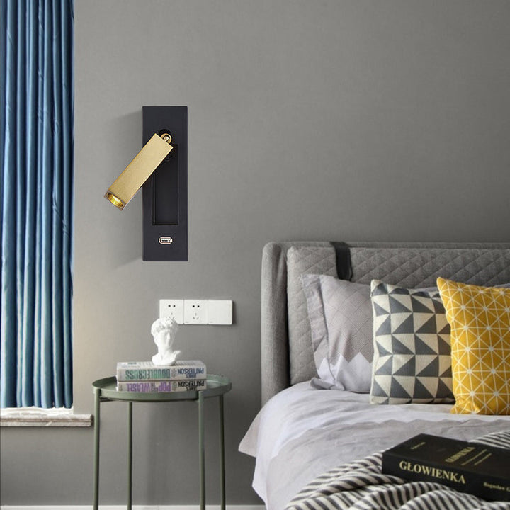 Minimalist Rectangular Aluminum LED Wall Sconce