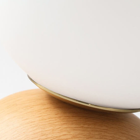 Minimalist Round Glass Flush Mount Ceiling Light