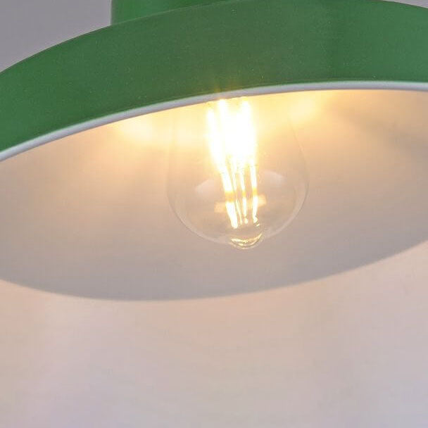 Industrial Dome Iron Pendant Light
