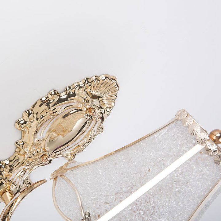 Traditional Cylinder Resin Wall Sconce