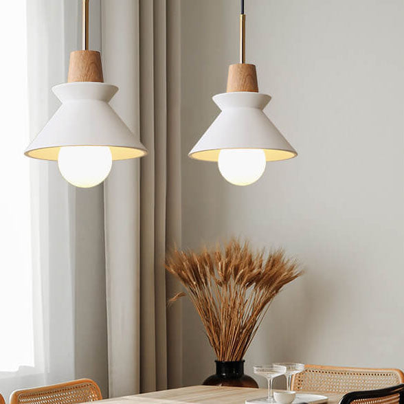 Minimalist Wood Pendant Light