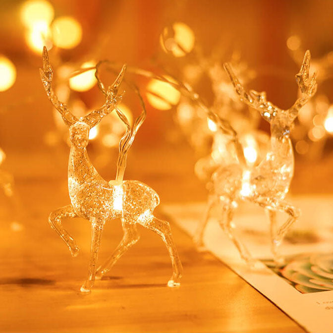 Elk LED Christmas String Lights