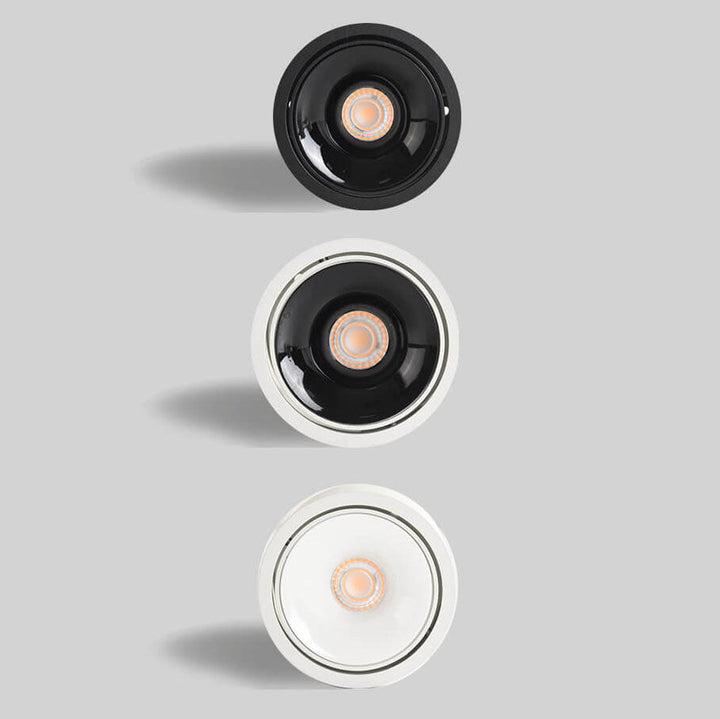 Minimalist Round Aluminum LED Flush Mount Ceiling Light