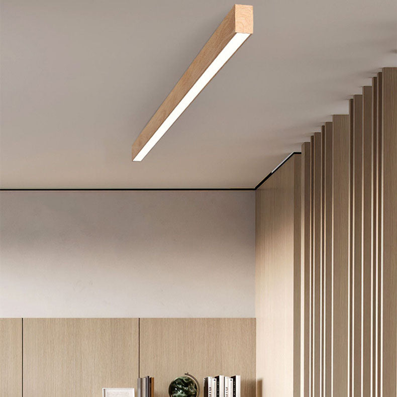 Minimalist Aluminum LED Flush Mount Ceiling Light