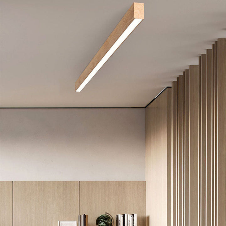 Minimalist Aluminum LED Flush Mount Ceiling Light