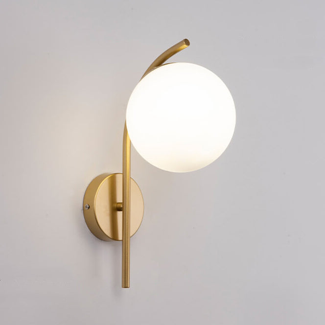 Nordic Globe Glass Wall Sconce