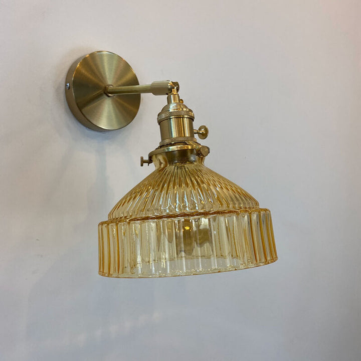 Nordic Dome Brass Wall Sconce