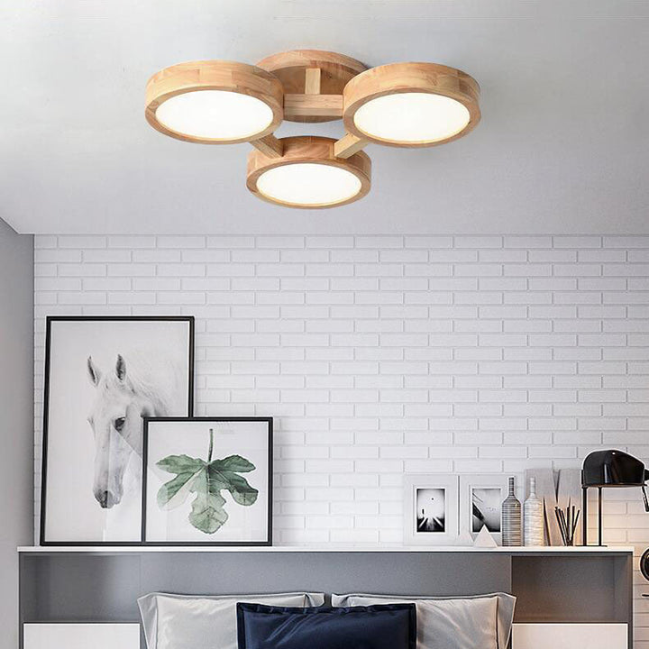 Nordic Round LED Flush Mount Ceiling Light