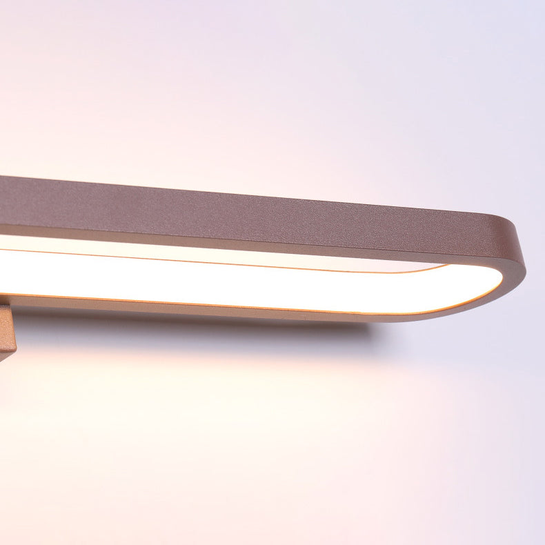 Minimalist Circular Aluminum LED Vanity Light