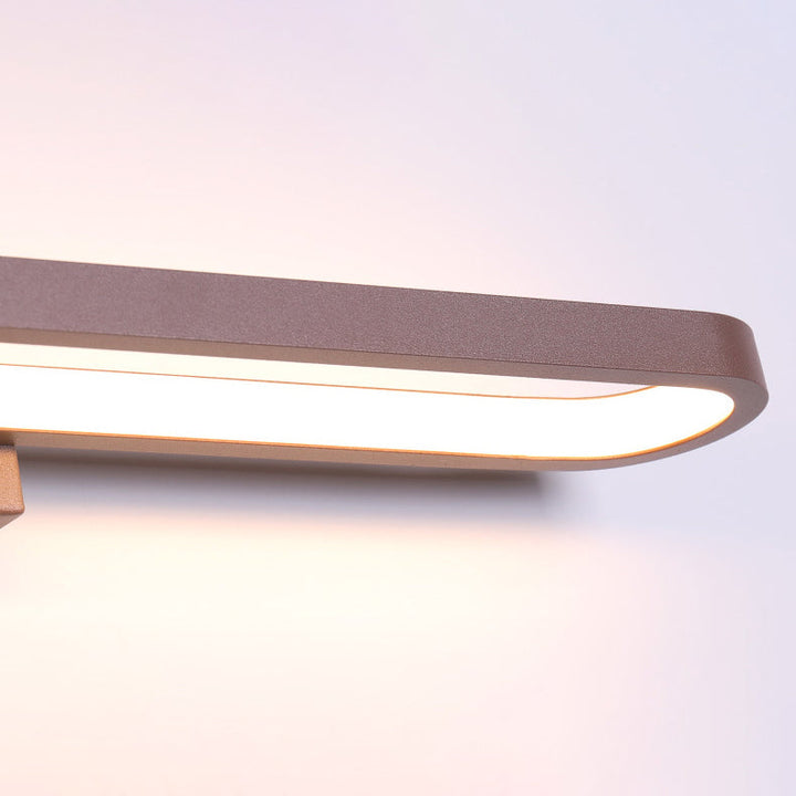 Minimalist Circular Aluminum LED Vanity Light