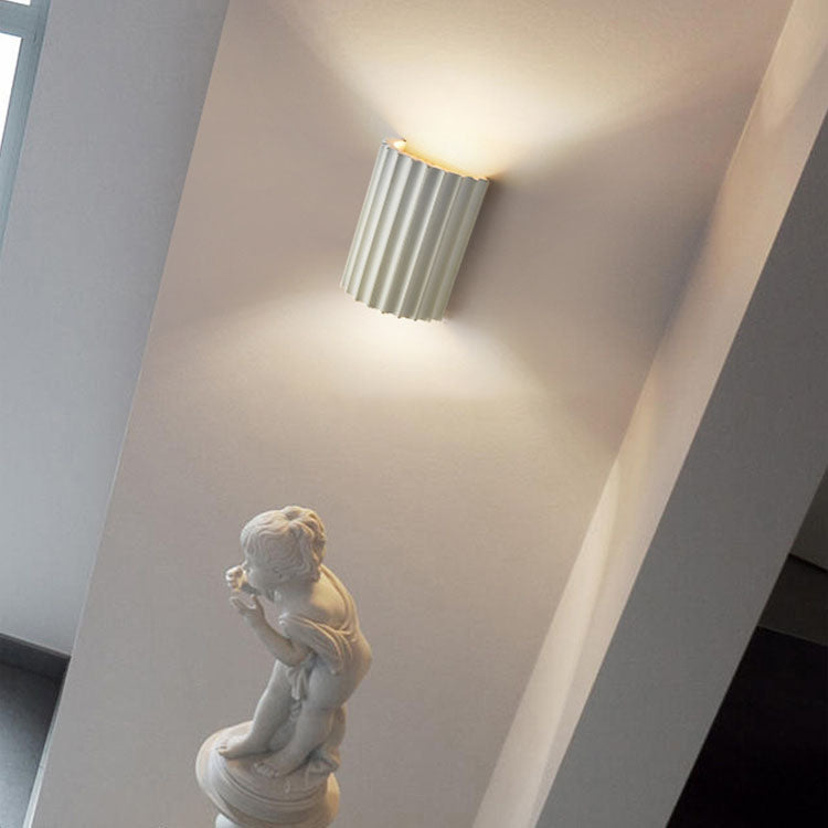 Contemporary Resin 2-Light Wall Sconce