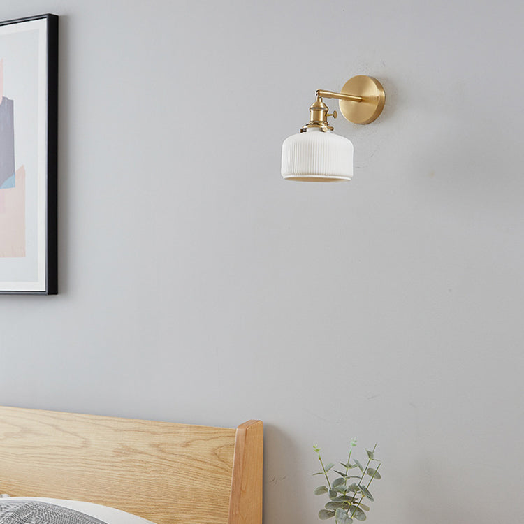 Minimalist Ceramic Wall Sconce