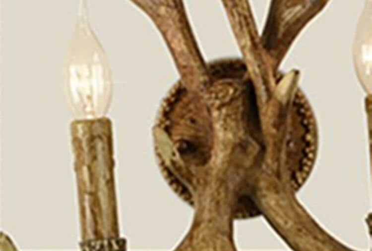 Industrial Resin 2-Light Wall Sconce
