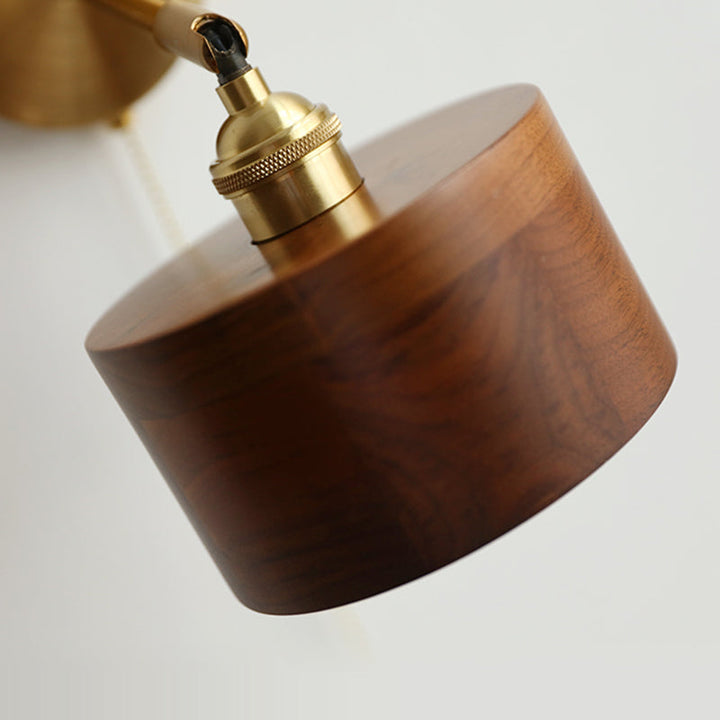 Nordic Round Copper Wall Sconce