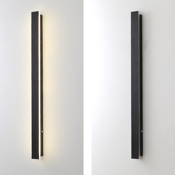 Retro Rectangular Waterproof LED Wall Sconce