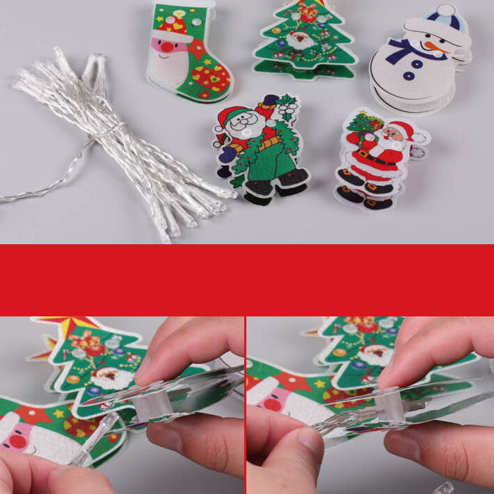 Hanging Christmas Tree LED Lights