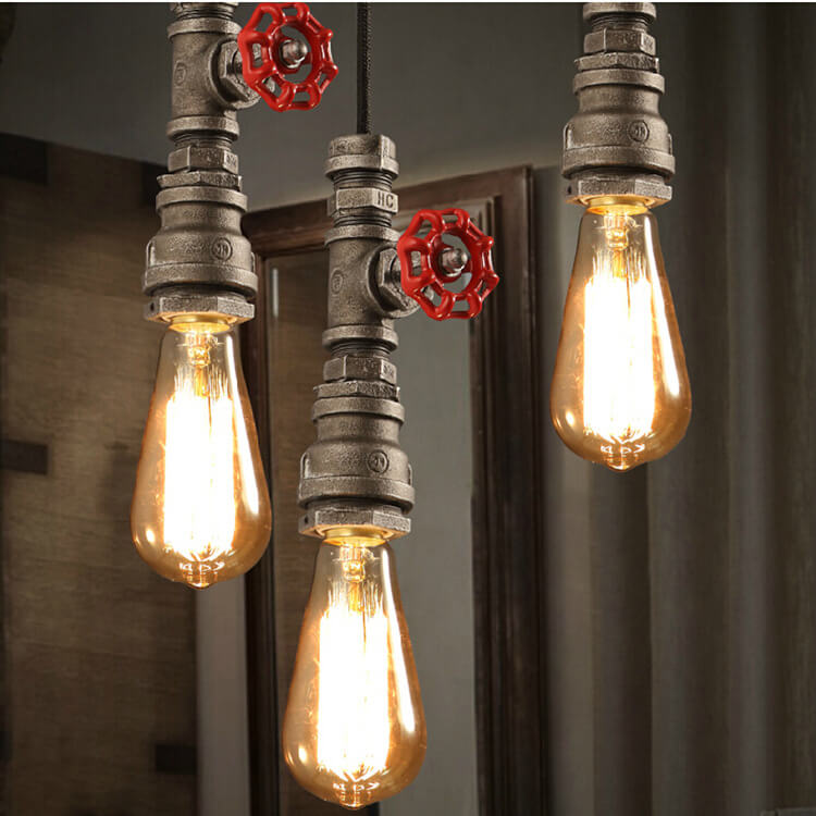 Industrial Metal Pendant Light