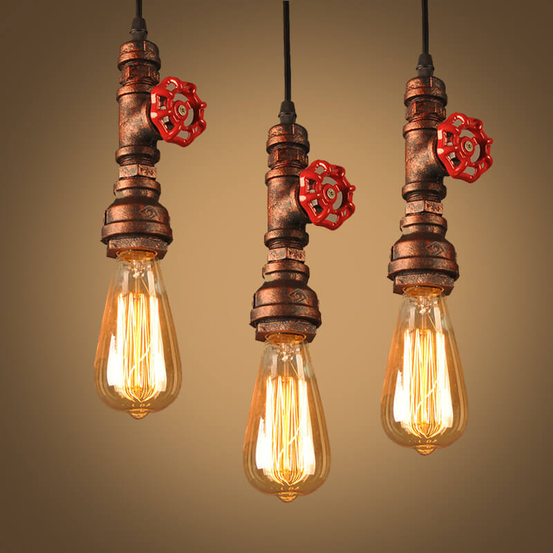 Industrial Metal Pendant Light