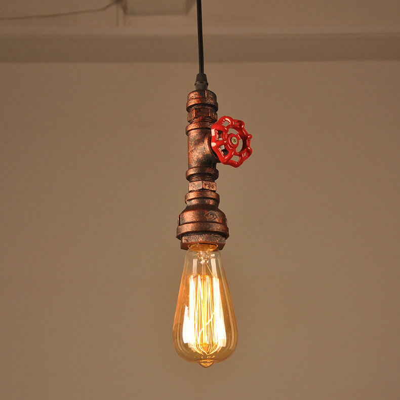 Industrial Metal Pendant Light