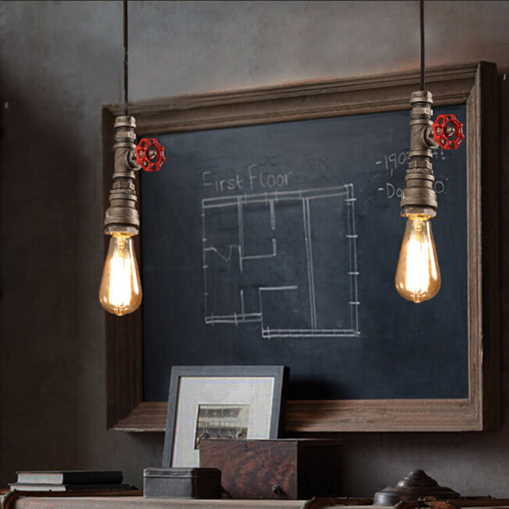 Industrial Metal Pendant Light
