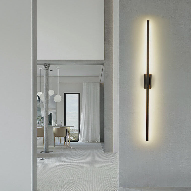 Minimalist Linear LED Wall Sconce
