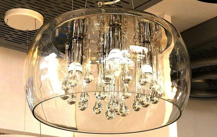 Modern Crystal 6-Light Chandelier
