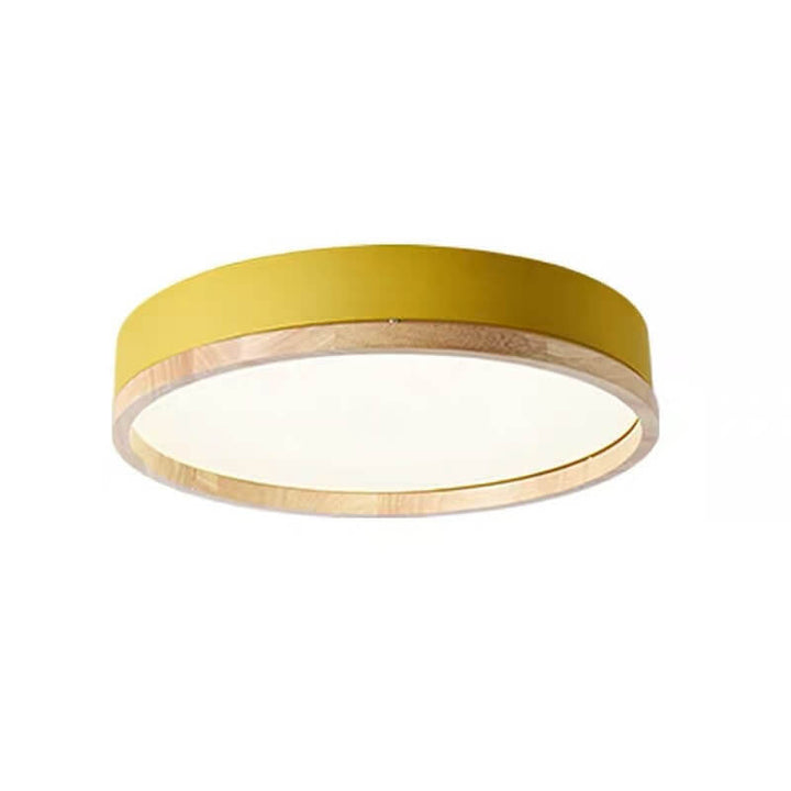 Simple Round Acrylic LED Flush Mount Ceiling Light