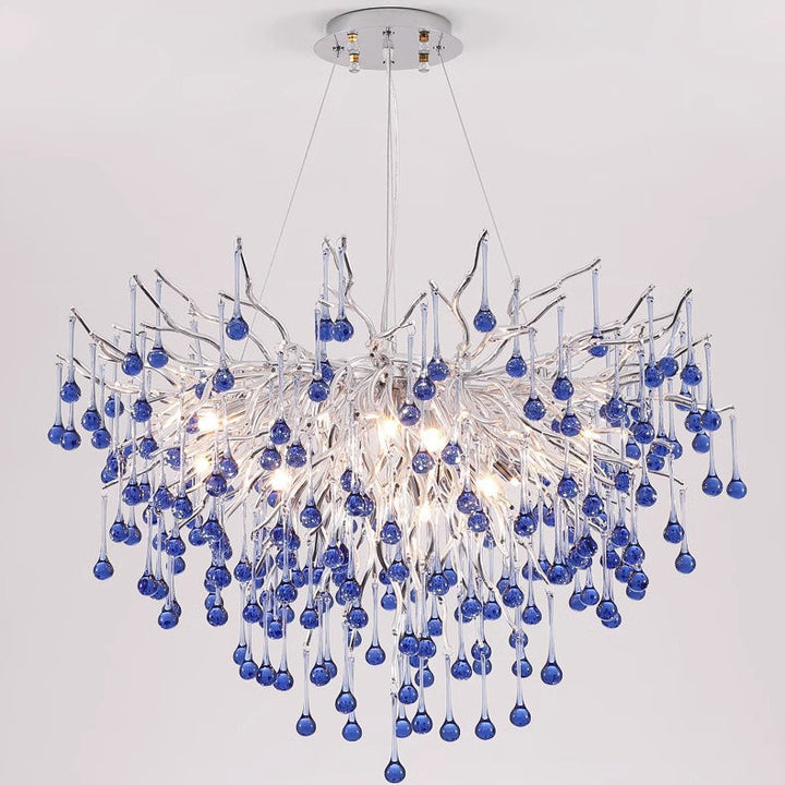 Modern Branch Aluminum Chandelier
