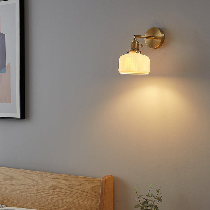 Minimalist Ceramic Wall Sconce