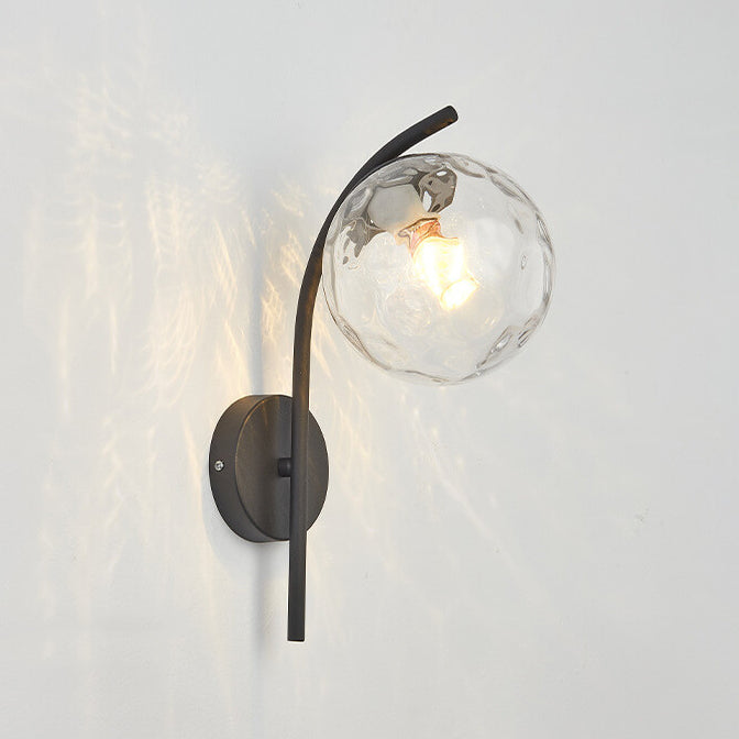 Nordic Globe Glass Wall Sconce