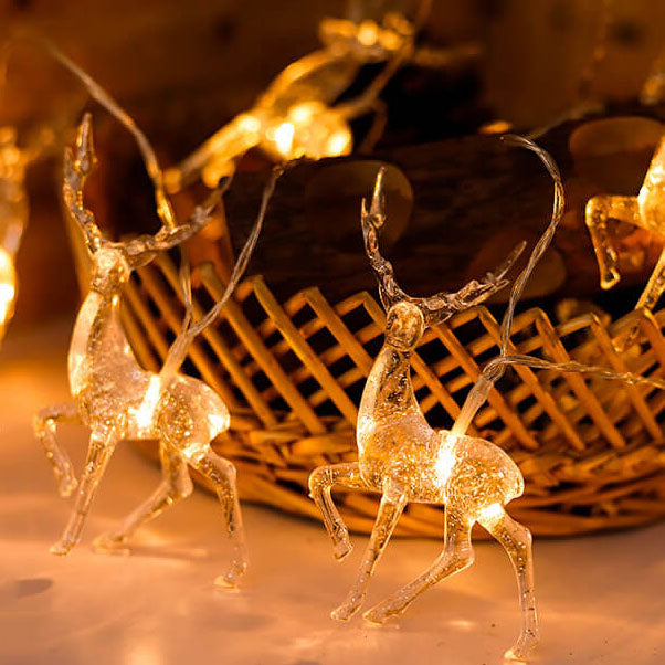 Elk LED Christmas String Lights
