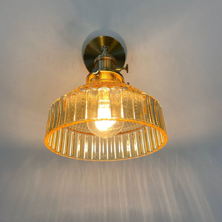 Nordic Dome Brass Wall Sconce
