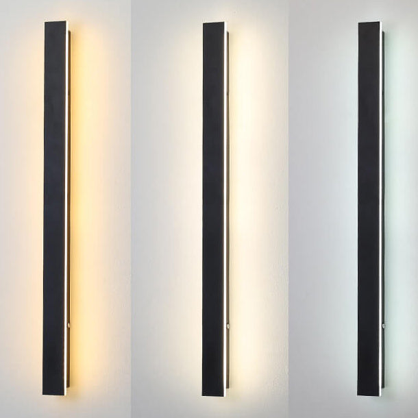 Retro Rectangular Waterproof LED Wall Sconce
