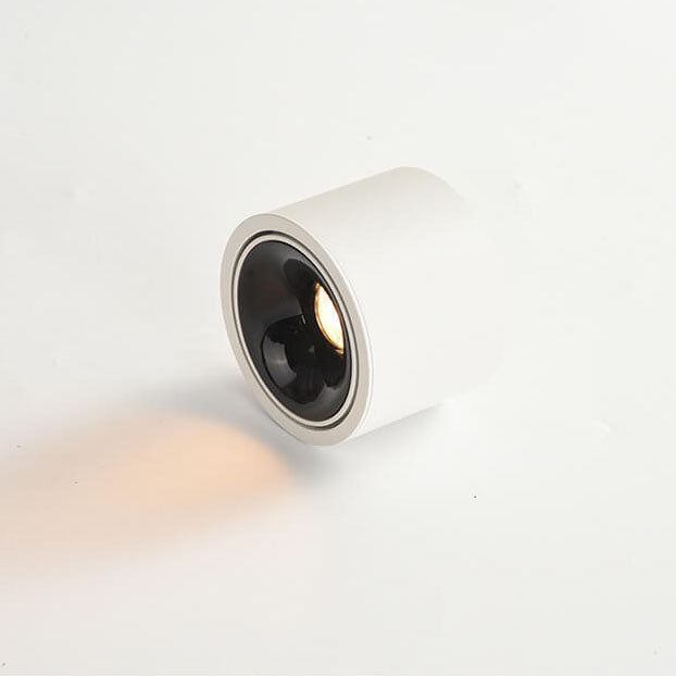 Minimalist Round Aluminum LED Flush Mount Ceiling Light
