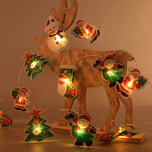 Hanging Christmas Tree LED Lights