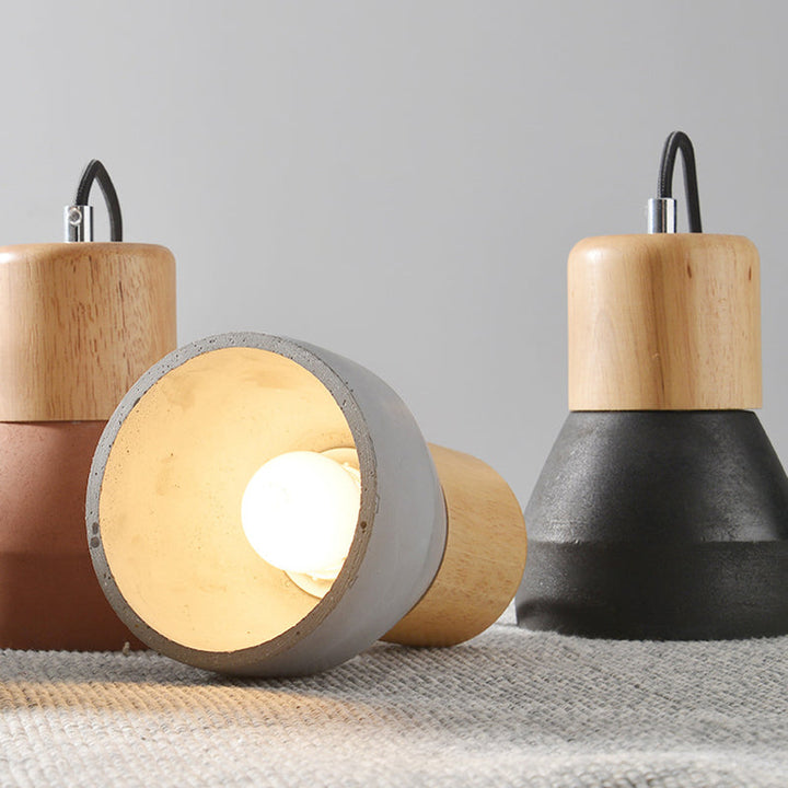 Cement Nordic LED Pendant Light