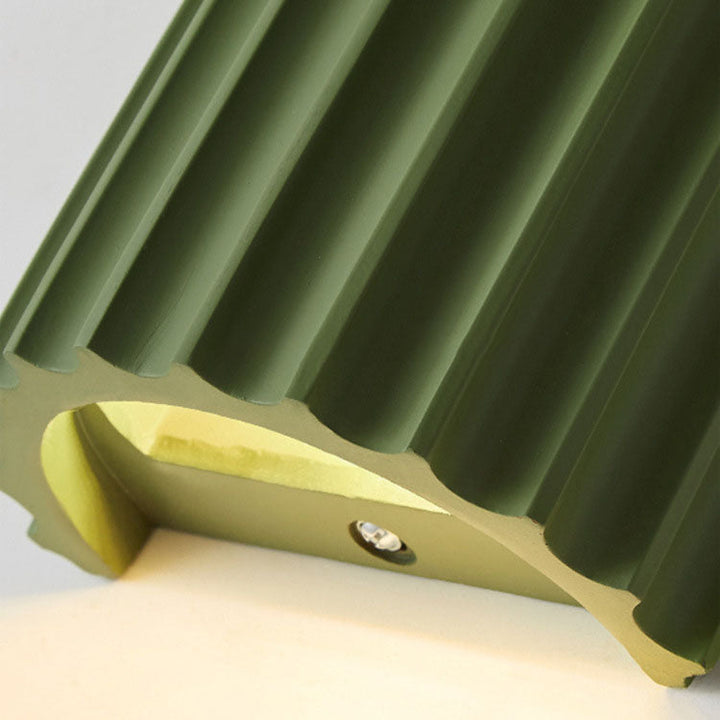 Contemporary Resin 2-Light Wall Sconce