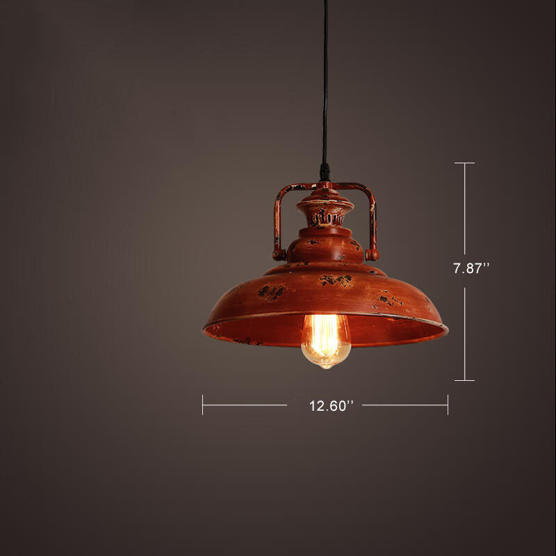 Retro Dome Pendant Light