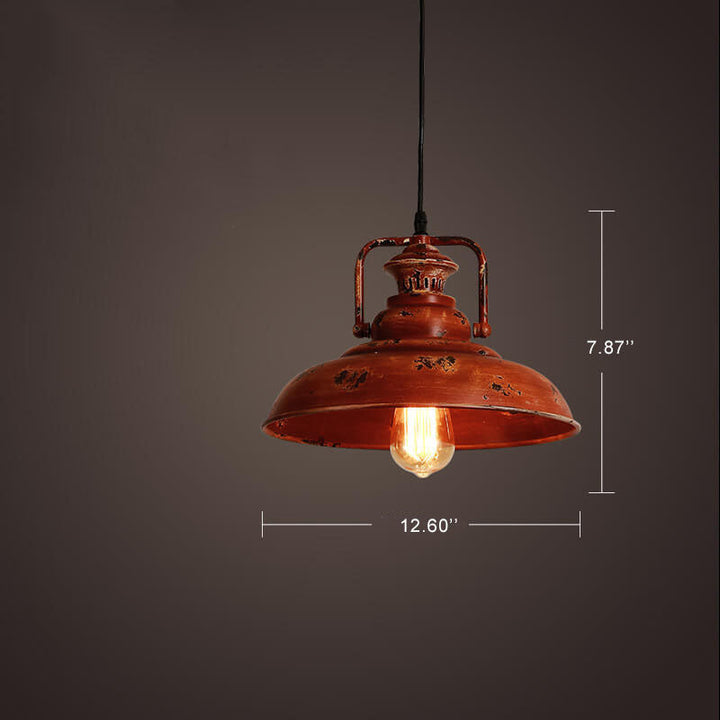 Retro Dome Pendant Light