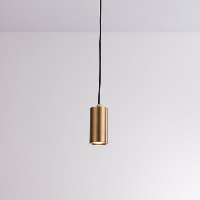 Minimalist Column Iron Pendant Light