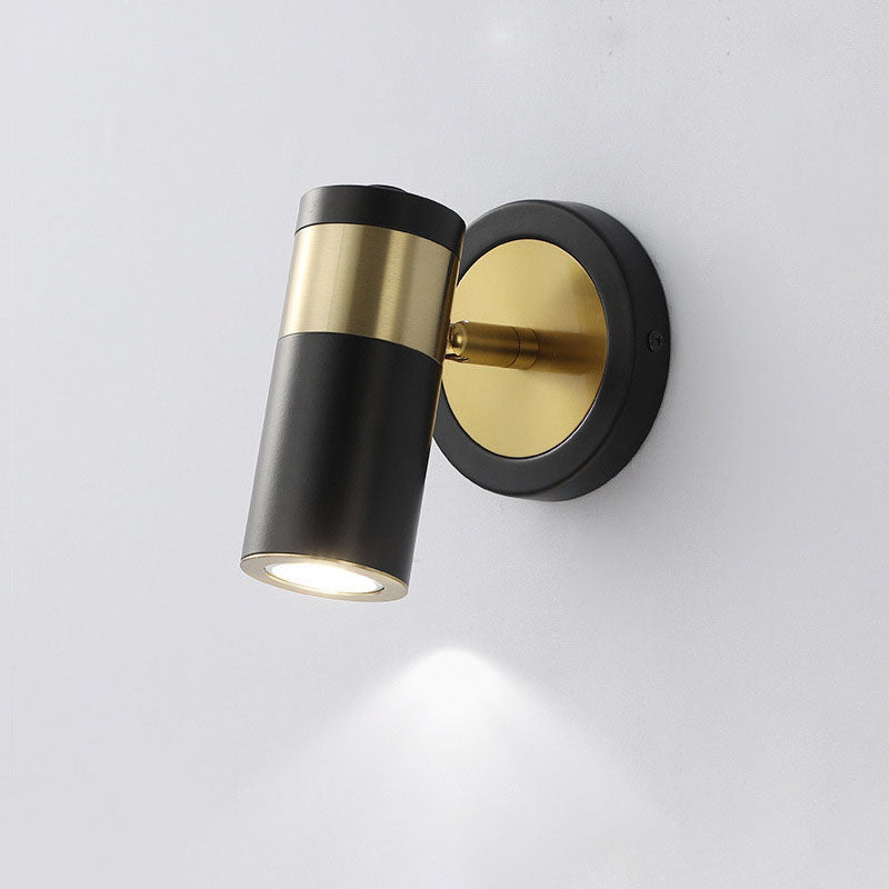 Modern Cylindrical Reading Wall Light