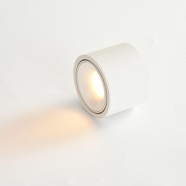 Minimalist Round Aluminum LED Flush Mount Ceiling Light