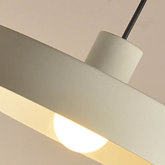 Minimalist Disc Aluminum Pendant Light
