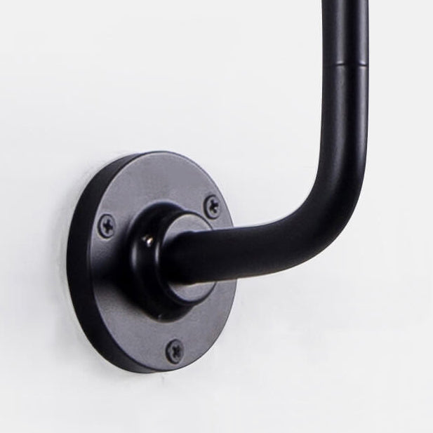 Vintage Industrial Iron Swing Arm Wall Sconce