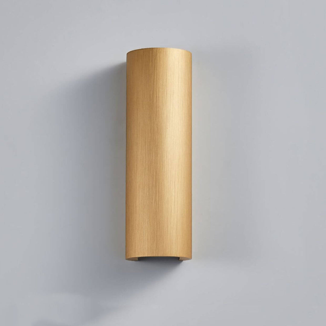 Minimalist Cylindrical Aluminum LED Wall Sconce