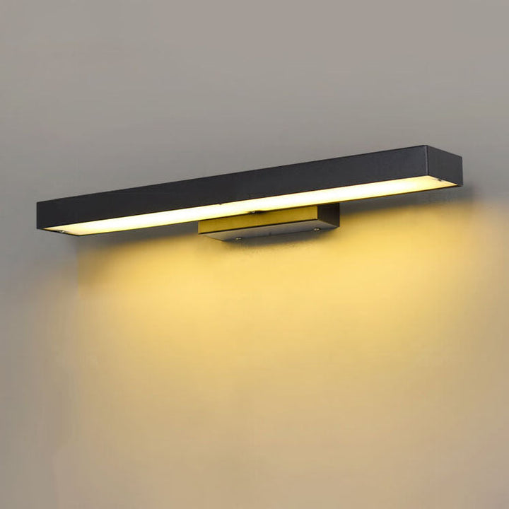 Minimalist Rectangular Waterproof LED Wall Sconce